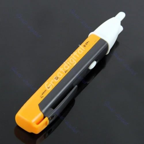 New led light ac electric voltage tester volt alert pen detector sensor 90-1000v for sale