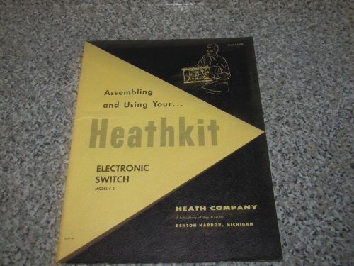 HEATHKIT MANUAL ELECTRONIC SWITCH  MODEL S-3