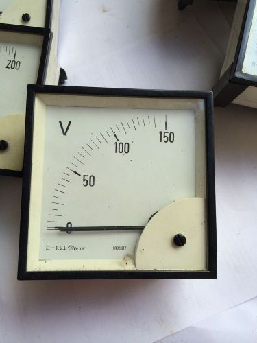 HOBUT VOLTMETER 0-150V VOLTAGE NO DIGITAL