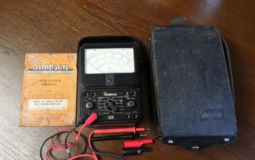 Simpson Model 260 series 6 Voltage OHM milliammeter