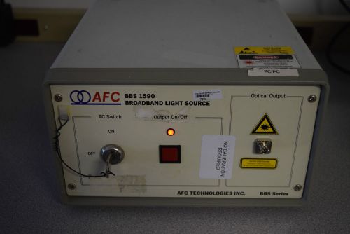 JDSU / AFC BBS 1590  Broadband Light Source, 1590nm for L Band