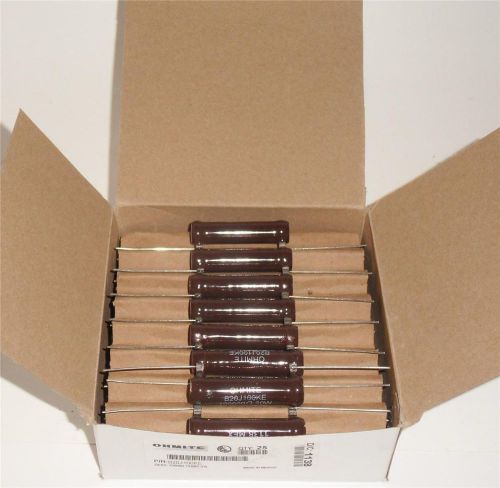 Ohmite B20J100JE 25pc Box 10000 OHMS 5 % Wire Wound Resisitor Pack NOS