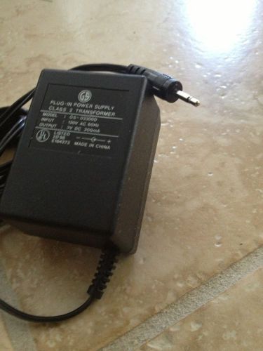 gs plug in power supply class 2 transformer input 120v 60hz