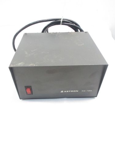 ASTRON RS-12A 115V-AC 13.8V-DC 300W 3A AMP POWER SUPPLY D463924