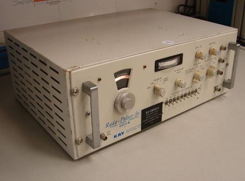 KAY Elemetrics 5070B Rada-Pulser Sr. CW/Pulse Gen. 16-65MHz, -1 To 102dB TESTED