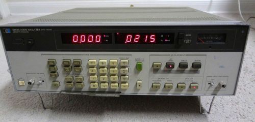 HEWLETT PACKARD (Agilent) 8903A Audio Analyzer 20Hz-100kHz with Opt 001