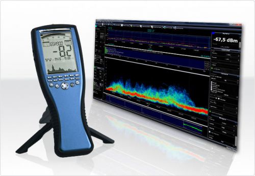 WLAN / WiFi / WiMAX Spectrum Analyzer 10MHz to 6GHz, incl. Antenna &amp; PC Software