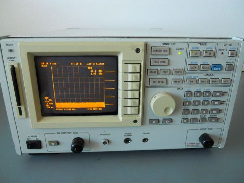 Advantest r3361c spectrum analyzer 9 khz - 2,6 ghz with tracking generator for sale