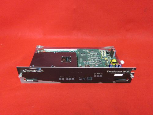 Symmetricom TimeSource 3600 GPS Primary Reference Source Shelf 990 72060-04