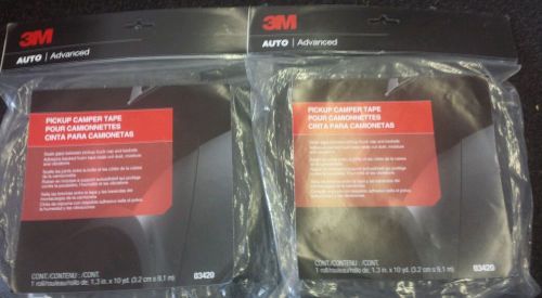 Lot of 2 Brand New 3M3420 3M Pickup Camper Tape, 1.3 in. x 10 yd rolls