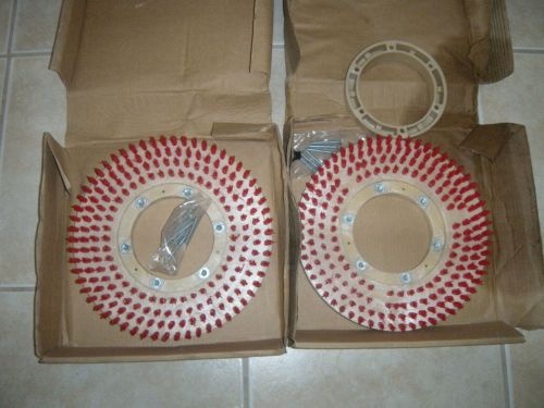 MALISH 12&#034; PAD-LOK PAD DRIVER w/NP-9200 CLUTCH PLATE 782712 with CLUTCH LOT X2