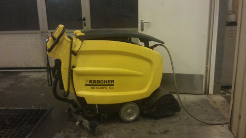 Karcher br 55/60w eco walk behind scrubber-sweeper battery powered 60l tank bin for sale