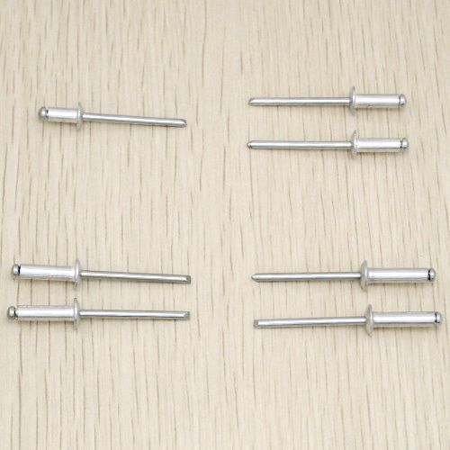 100pcs 4*8mm, 4*12mm ,4*14mm ,4*16mm 4 size pop rivets aluminum closed/sealed for sale