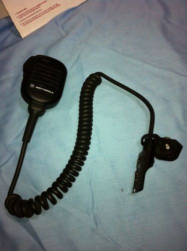 Motorola ASTRO saber radio speaker microphone Police Fire P25 UHF VHF 800Mhz EMS