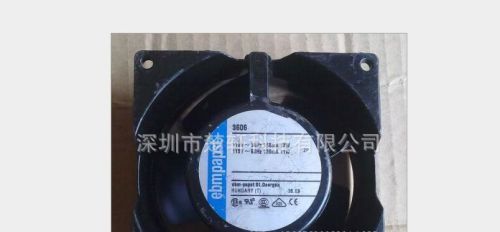 3606  ebmpapst 92*92*38MM 115V 140mA 12/11W All metal fan good quality