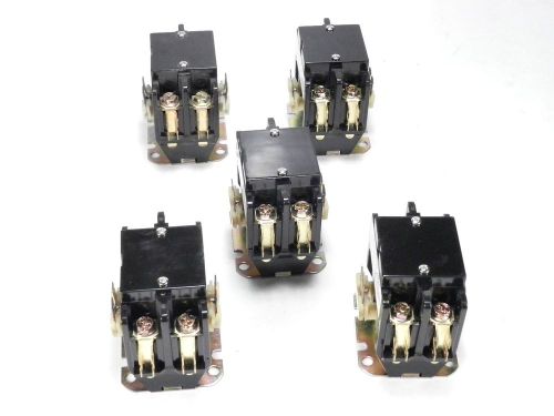 LOT OF 5 NEW DEFINITE PURPOSE AC CONTACTOR CN-PBC302-24V 30/40AMP AS DP30C2P-F