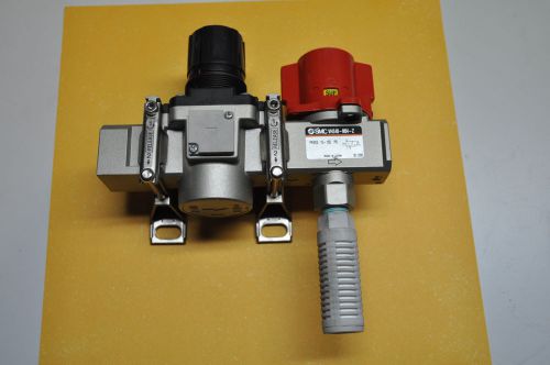 SMC Regulator an LOX Valve, 1/2&#034;NPT