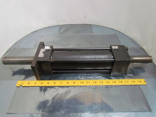 Hydro-Line BUWBN5FD 2.5X8 Hydraulic Cylinder 2-1/2&#034; Bore 8&#034; Stroke Double Rod