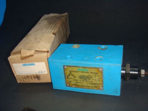 NEW VICKERS SYSTEM STAK PRESSUE REDUCING HYDRAULIC VALVE DGMX2-5-PB-FW-S-30, NIB