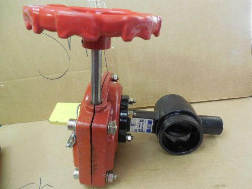 W.P Butterfly Valve 250 VAC w. Alsthom Actuator Size 2.5 175 PSI AISI-420 EPDM