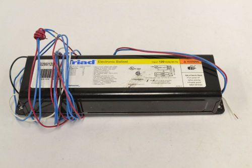 NEW TRIAD B286I120RH UNIVERSAL FLUORESCENT LAMP BALLAST 120V-AC LIGHTING B318170