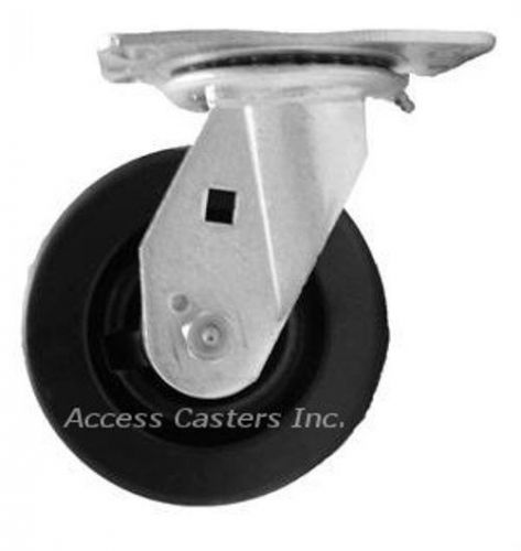 5plphs 5&#034; x 2&#034; swivel plate caster, phenolic wheel, 1100 lbs capacity for sale