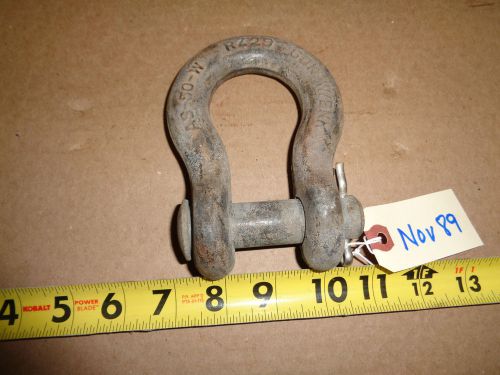 Anderson Clevis Screw Pin Anchor Shackle 7/8&#034; Pin Dia. Nov89