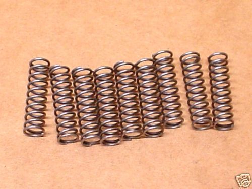 Lot of 9 oval strapper 60-118 springs - used for sale