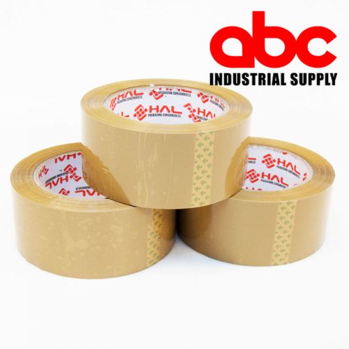 2&#034; Tape 36 Rolls 2x110  Tan  110 yard 1.8 mil tape  Packing Carton Box Sealing