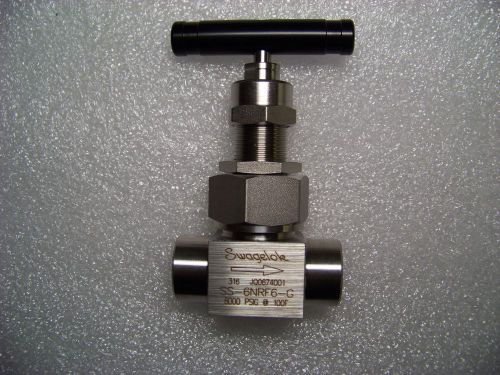 Swagelok SS-6NRF6-G 3/8” FNPT 6,000 psi Severe-Service Bonnet Needle Valve Auct