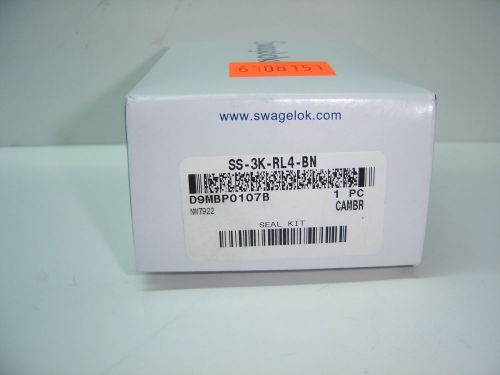 SWAGELOK SS-3K-RL4-BN SEAL KIT FOR RL4 SERIES PORPORTIO RELIEF VALVE NEW IN PKG.