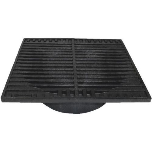 National Diversified 970 9&#034; Square Grate-9&#034; BLACK SQUARE GRATE