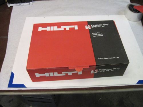 **Box of 6**Hilti 4&#034; Firestop Plug CFS-PL-4**NEW**