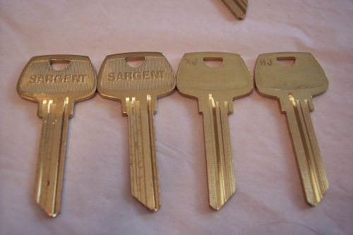 48 sargent key blanks 6 pin # 6275 hj for sale