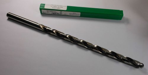 PRECISION Extra Length Drill 1/2&#034; HSS 118 deg 9&#034; LOC x 12&#034; OAL 059632 &lt;1466&gt;