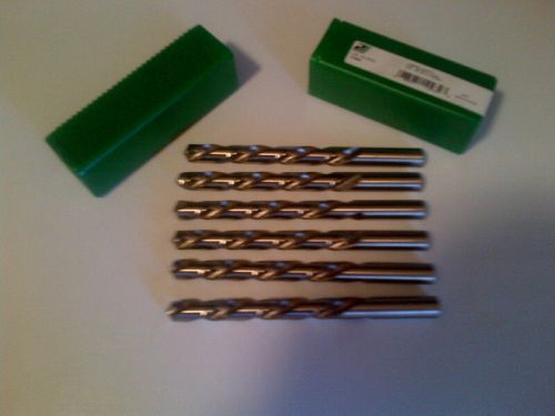 6 New Left Handed 1/2&#034; Dia.  Precision Twist  010932 - Jobber Length Drill Bits