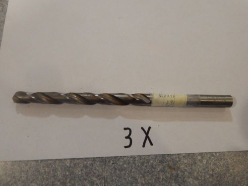 &#034;MORSE&#034; Twist Drill Bit  27/64&#034;