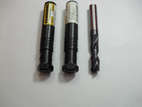 12MM GUHRING Carbide Coolant Drill 2FL