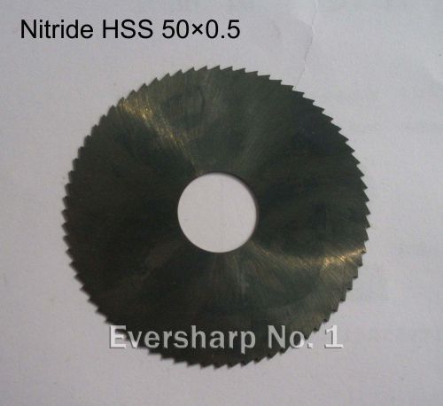 Nitride Slitting Saw Milling Cutter Dia 50x0.5mm Machinist Cutters