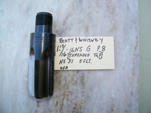 PRATT &amp; WHITNEY  - 1 15/16-16 NS - THREADED TAP -USA -