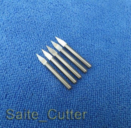 10pcs Carbide PCB Engraving CNC Router Bits Cutting Tools 3.175 x 30°x 0.2mm