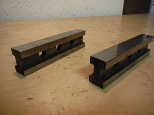 2 MACHINIST SETUP I BEAMS PARALLELS JIG FIXTURE MACHINIST TOOLING