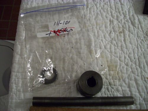 Steel Pulley &amp; Assorted Parts from 12&#034; Sears Craftsman Metal Lathe 101.07403
