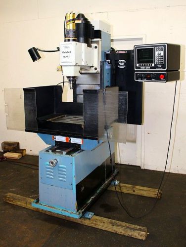 1999 southwestern industries quik cell cnc vertical mill w/prototrak qmv control for sale