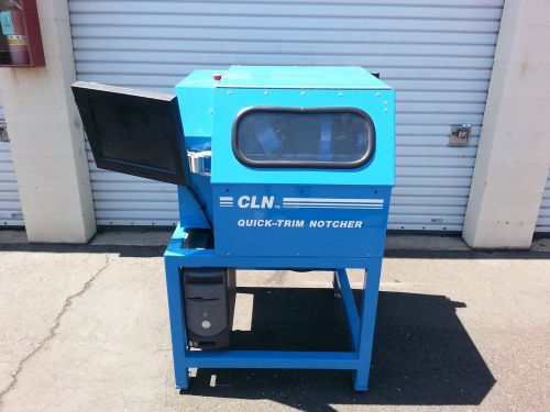 CLN Quick Trim Industrial Sheet Metal Notcher Letter Maker Sign Making Notch