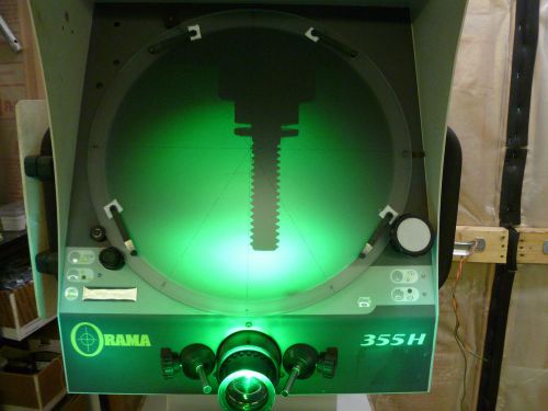 Spi 355h  optical comparator with quadrachek 2000 and digital protractor for sale