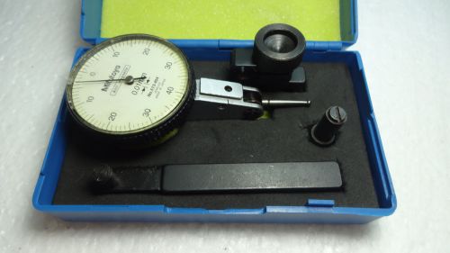 MITUTOYO TRUE TEST METRIC DIAL TEST INDICATOR MACHINIST TOOL INSPECTIO (VE - BU)