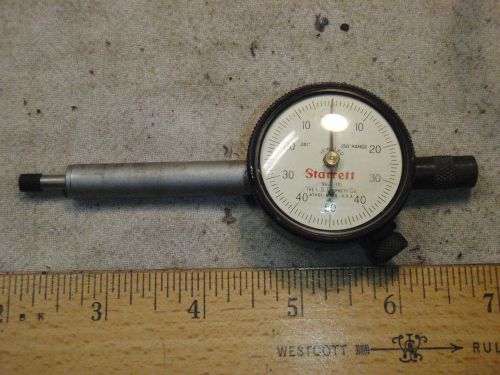 Starrett  # 81-141 Dial Depth Gauge .001&#034; and .250&#034; Range