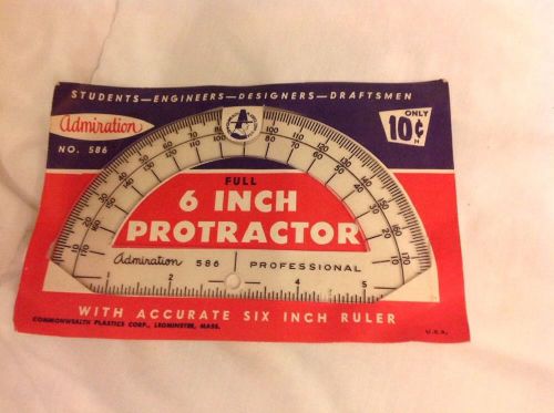 Vintage Admiration 6&#034; Protractor