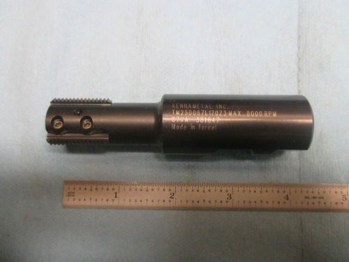 New ? kennametal tm25 d087l17023 thread mill 1&#034; dia coolant thru cnc mill tools for sale